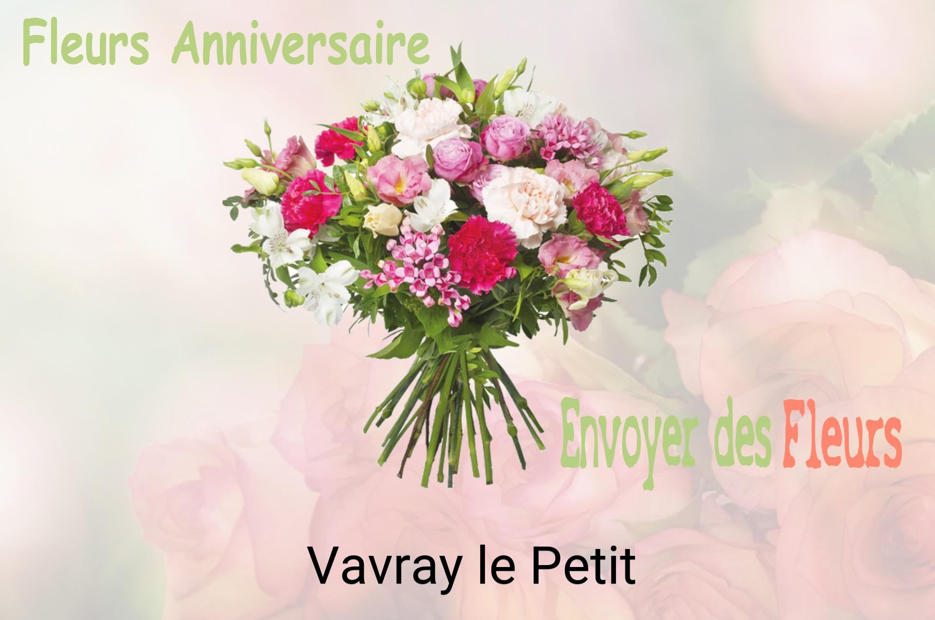 Bouquet de fleurs d’anniversaire livré à Vavray-le-Petit