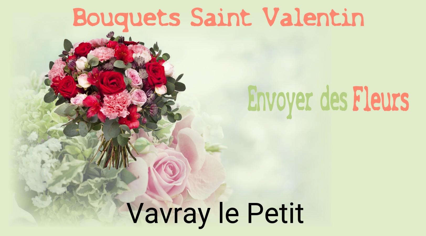 Roses de Saint-Valentin livrées à Vavray-le-Petit